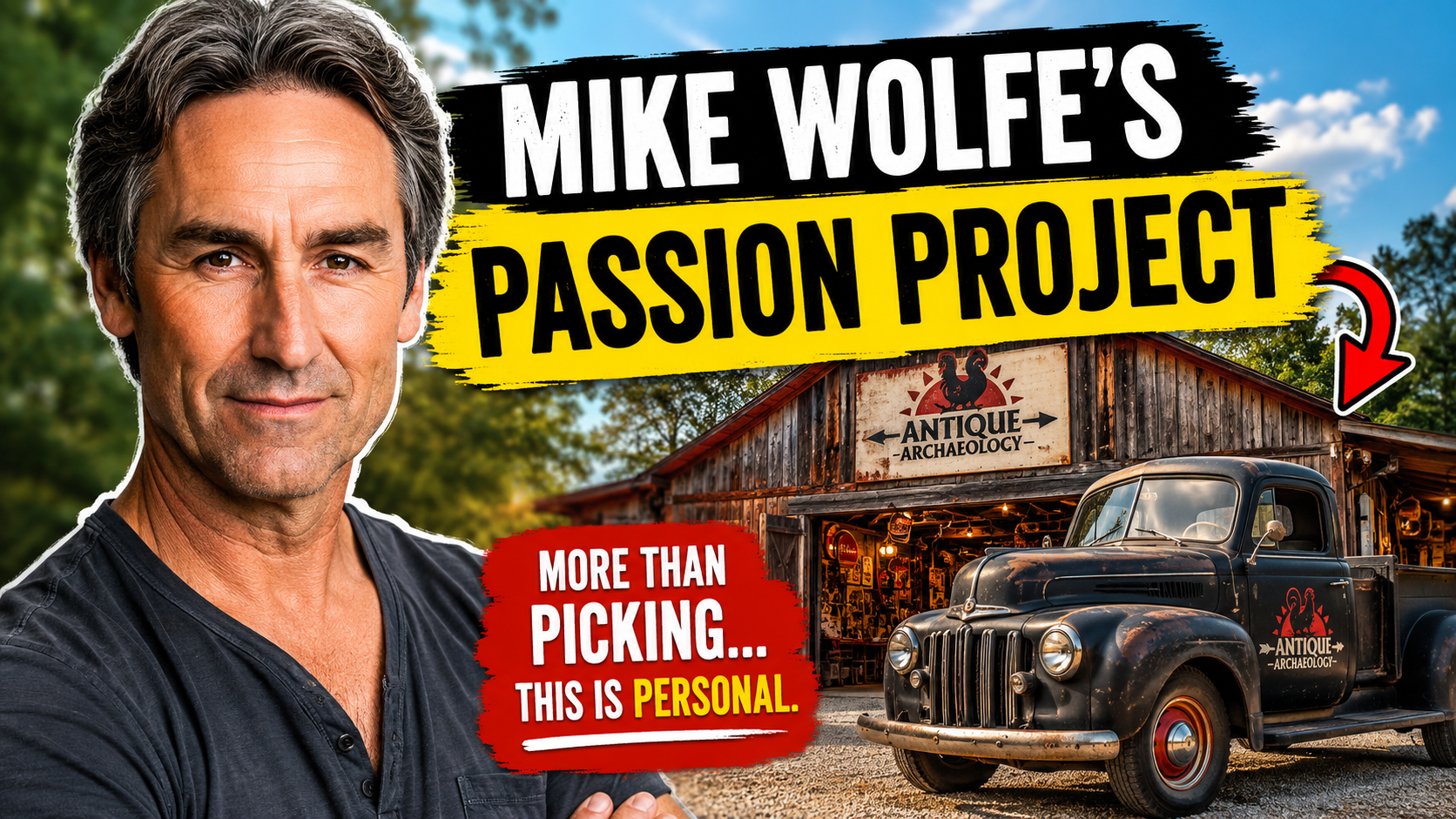 Mike Wolfe Passion Project Uncovered: Powerful Inspiring Story of His 2026 Journey and Growth Mike Wolfe Passion Project
